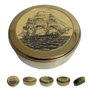 Barlow Scrimshaw Paperweight